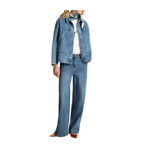 Elena Mirò Giacca leggera Giacca Donna over di jeans XS - Francavilla Moda